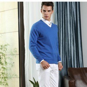 Basic Sweaters Men's Cashmere Knitted